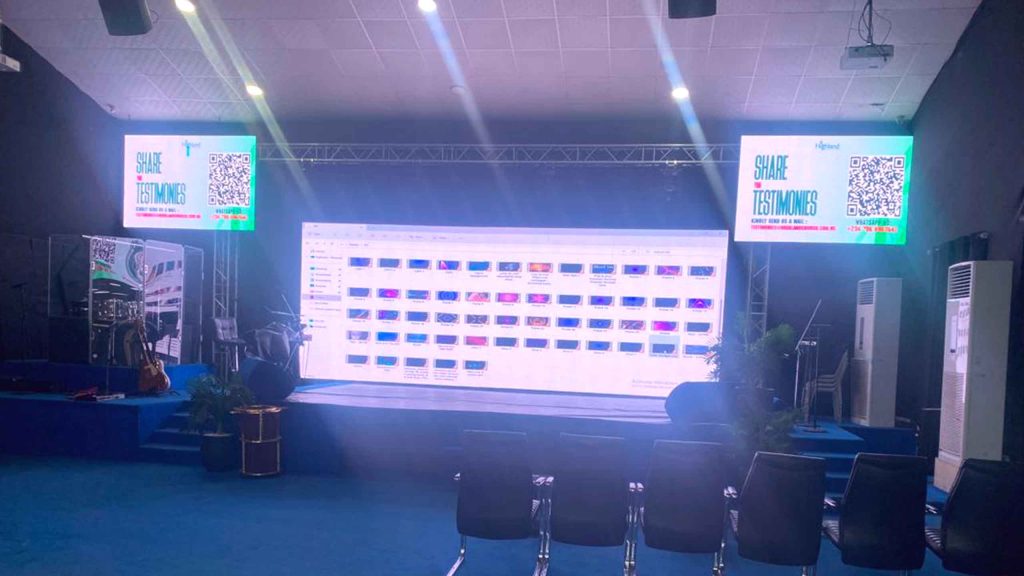 church led screen 60