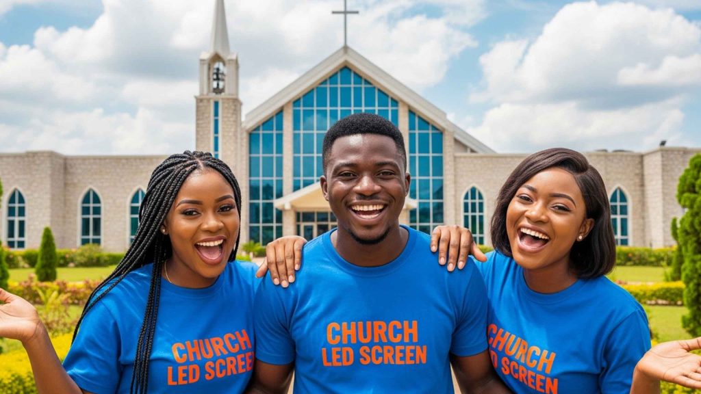 church led screen crew